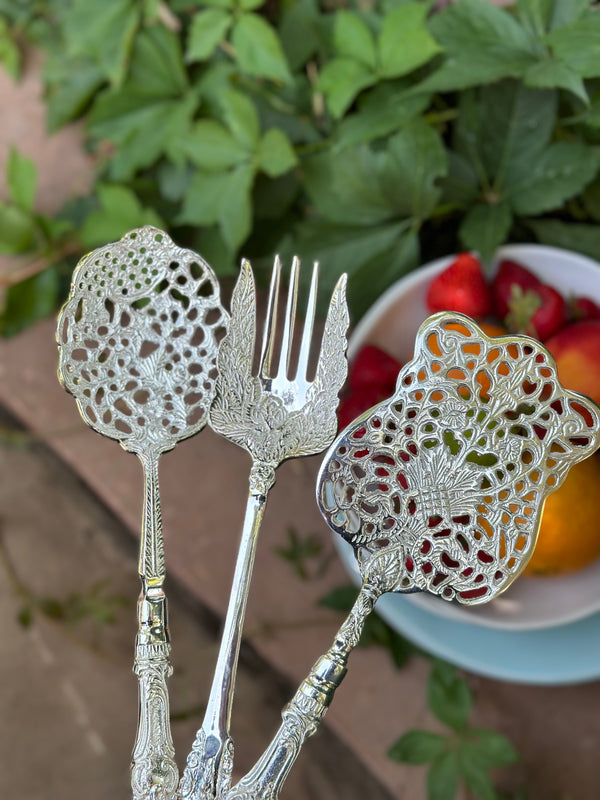 Beautiful Silver Asparagus/Vegetable Server